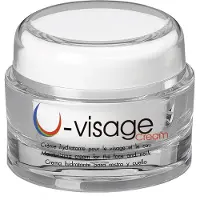 500COSMETICS U-Visage Cream, crema de colágeno para el cuidado de rostro y cuello Unique