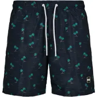 Urban Classics Badshorts nattblå / blandade färger