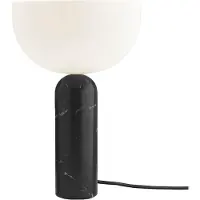 New Works Bordslampa , Kizu Large, Svart, Vardagsrum, Sten, Design