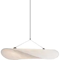 New Works Pendellampa Tense, dimbar, Vitt / opal, Vardagsrum / matsal, Syntetmaterial, Design