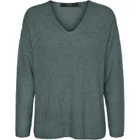 Vero Moda Tröja 'Lefile' mörkgrön