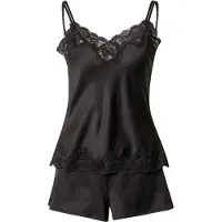 Ralph Lauren Kort pyjamas 'SIGNATURE' svart