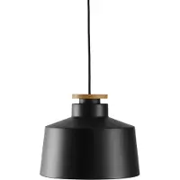 Herstal Taklampa , Svart, Matsal, Metall