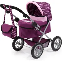 Bayer - Dolls Pram Trendy - Purple