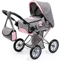 Bayer - Dolls Pram - City Star - Grey