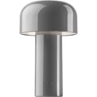 Flos Design bordslampa Bellhop, dimbar, Aluminium / grå / zink, Vardagsrum / matsal, Syntetmaterial, Design, Bordslampa