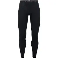Icebreaker 200 Oasis Leggings with Fly - Underställ merinoull Herr Black / Monsoon L