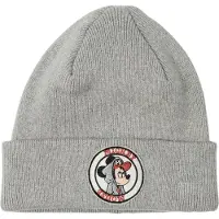 Name it Mössa - NmmMickey - Stickad - Mickey Mouse - Grey Melang - - 48-49 cm - Mössa