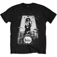 Ginza.se The Beatles: Unisex T-Shirt/Stage Stairs (Black) (Small)
