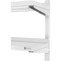 Royal Catering Vägghylla - 2 hyllplan- 40 x 120 cm