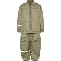 CeLaVi Termokläder - Solid - Khaki - - 7 år (122) - Termokläder