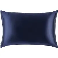 Slip Pure Silk Queen Pillowcase - Navy Kuddar 1 st