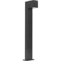 QAZQA Industriell golvlampa för utomhus svart 65 cm IP44 - Baleno