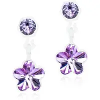 Blomdahl Blomdahls - MP Pendant Flower 4/6mm, Violet