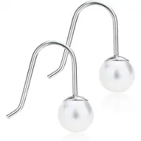 Blomdahl Blomdahls - NT Mini Pendant Pearl 6mm, White