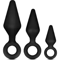 Anal Adventures Platinum - Silicone Anal Plug Set