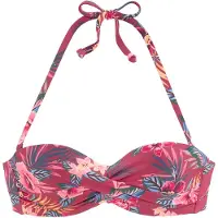 s.Oliver Bikiniöverdel blå / mörkgrön / rosa