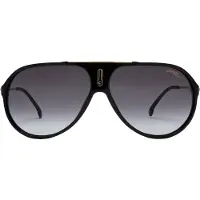 Carrera Aviator Mens Svart Mörkgrå Gradient Solglasögon