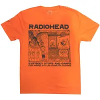 Ginza.se Radiohead: Unisex T-Shirt/Gawps (Orange) (Medium)