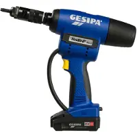 Gesipa FireBird Pro CAS 1679670 Batteridriven nitmutterpistol 18 V 2 Ah Li-Ion inkl. 1x batteri, inkl. laddare