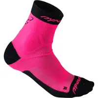 Dynafit - Vandringskläder - Alpine Short Socks Pink Glo för Unisex - Storlek 43-46 - Rosa
