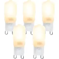 LUEDD Set med 5 G9 LED-lampor CUTE PC 2W 200lm 2700K