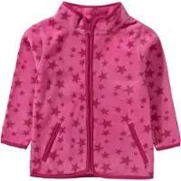 Playshoes Fleecejacka rosa / mörkrosa