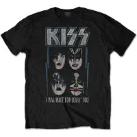 Ginza.se KISS: Kids T-Shirt/Made For Lovin' You (Black) (1-2 Years)
