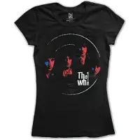 Ginza.se The Who: Ladies T-Shirt/Soundwaves (Black) (Large)