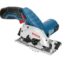 Bosch Professional GKS 12V-26 2x3 Ah L-BOX Cirkelsåg batteridriven 85 mm inkl. väska, inkl. 1x batteri, inkl. laddare 12 V