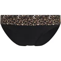 LASCANA Bikiniunderdel brun / gul / svart