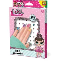 L.O.L. Surprise! L.O.L. 14193, Nageltatueringsset för barn, 6 År, Multifärg