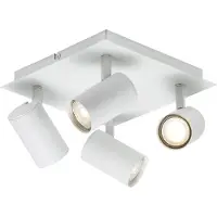 Nordlux Frida 4-Spot 49820101 Takbelysning GU10 Vit