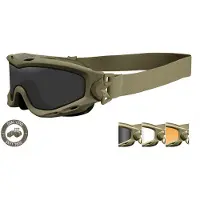 Wiley x WileyX SPEAR Thermal Lens Smoke/Clear/Light Rust Tan Kit