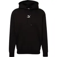 Puma Sweatshirt 'Classics' svart / vit
