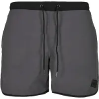 Urban Classics Retro Swimming Shorts Grå L Man