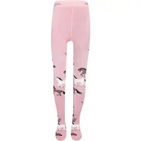Ewers Strumpbyxa brun / rosa / vit