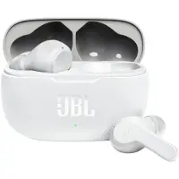 JBL Wave 200TWS Trådlösa Hörlurar med Laddningsfodral - Vit