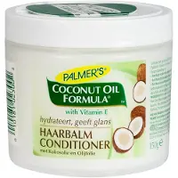 Palmers Coconut Oil Formula Moisture Gro Frisr Hrkrm Restorative Leave i balsam fr att minimera brott och tillstt Shine 5.25 Ounce Jar