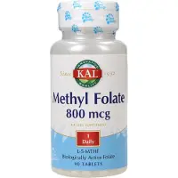 Kal Methyl Folate 800mcg Vitamins Tabletter 90 Enheter