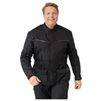 FASTWAY Touring Men 201 textiljacka Svart 60 Herrar sort