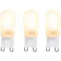 LUEDD Set med 3 G9 LED-lampor CUTE PC 2W 200lm 2700K