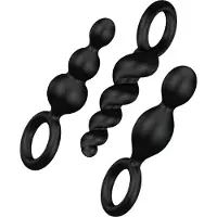 Satisfyer - Booty Call Plugs Black