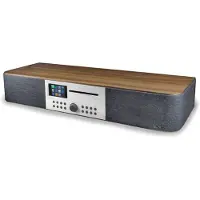 Soundmaster ICD2018, Analog och digital, DAB+, FM, Spelare, CD-R, CD-RW, 80 W, LCD