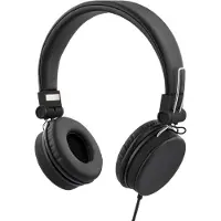 STREETZ Hörlurar, 3,5 mm, fjärrkontroll, 1,5 m kabel, svart