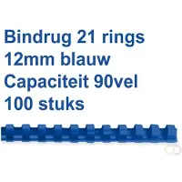 GBC Din A4 12 Mm Spiralrygg 100 Enheter
