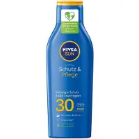 Nivea Solskydd Solskydd SunSkyddande och vårdande solmjölk solskyddsfaktor 10 Solskyddsfaktor 30