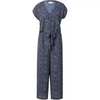 Kaffe Jumpsuit 'Ilona' beige / marinblå / azur / vit
