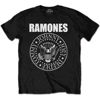 Ginza.se Ramones: Kids T-Shirt/Presidential Seal (Black) (9-10 Years)