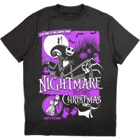 Ginza.se The Nightmare Before Christmas: Unisex T-Shirt/Welcome To Halloween Town (Black) (X-Large)